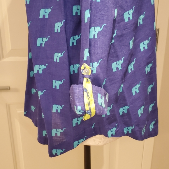 CASUAL STUDIO button-down tunic shirt - Picture 3 of 7